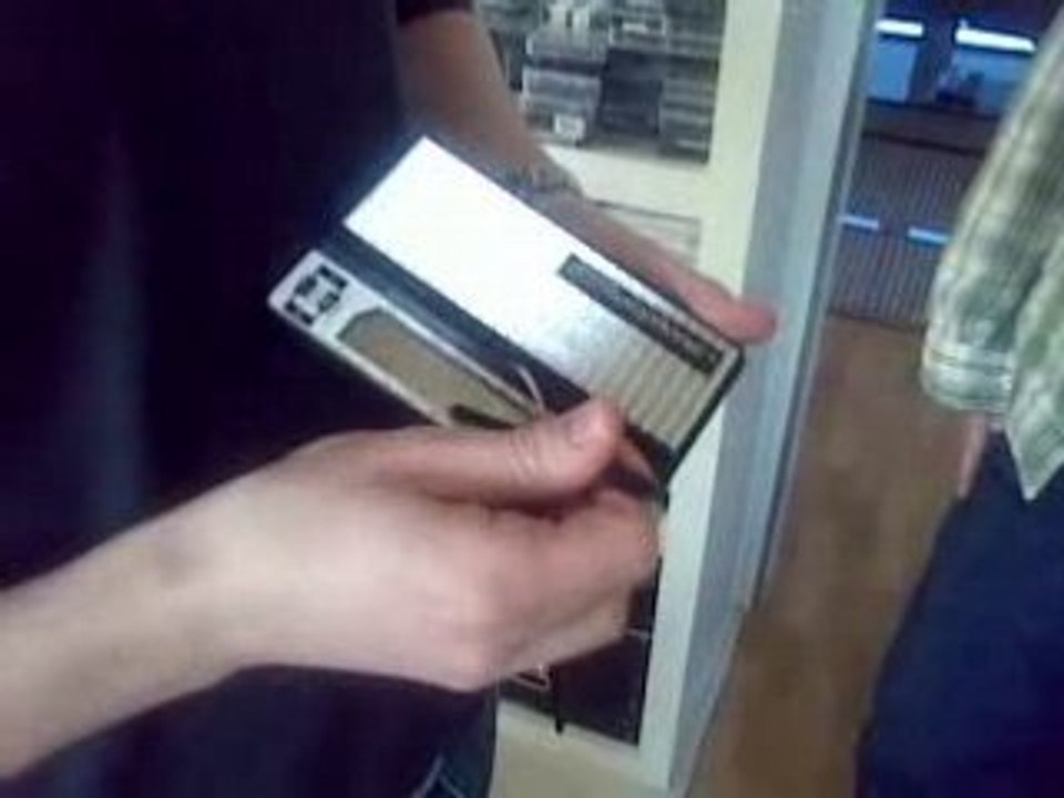 Tonka playing MGMT Kids on his swedish mini electric organ