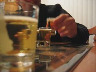 Chess and beer: The shots game