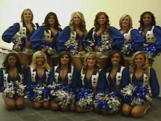 Dallas Cowboy cheerleaders thank USAG-Humphreys' community