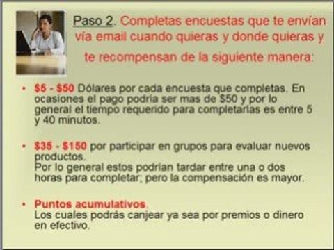 Encuestas Remuneradas / Opine y Gane Dinero