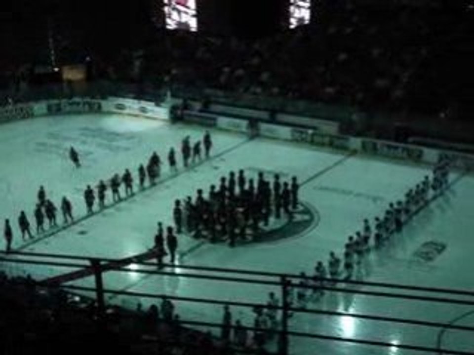 Entrée joueurs Canadiens