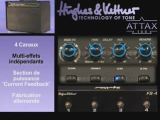 Ampli Hughes & Kettner Attax100 (La Boite Noire)