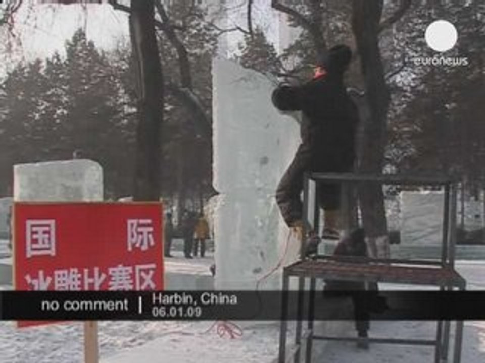 Festival de la glace à Harbin en Chine