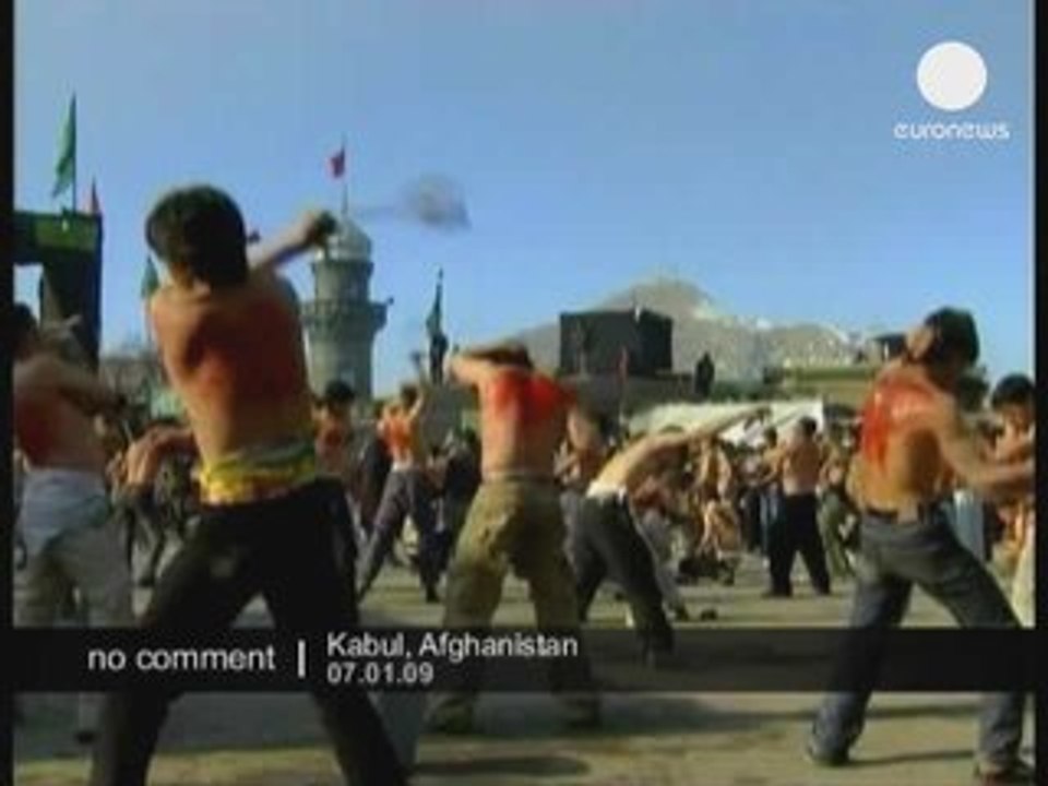Célébration de la fête shiite d'Ashura