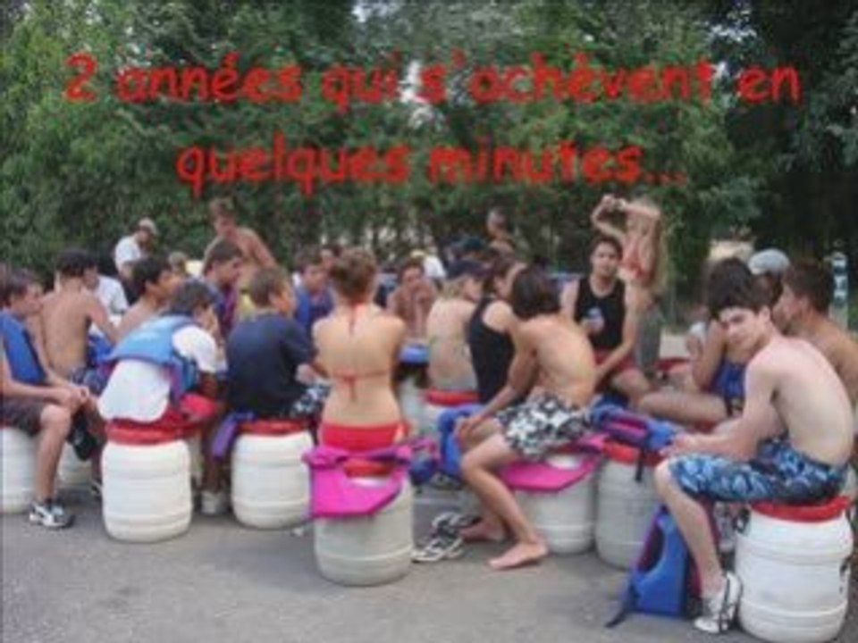 Descente de l'Ardèche: 3èmes 29-30/06/2008