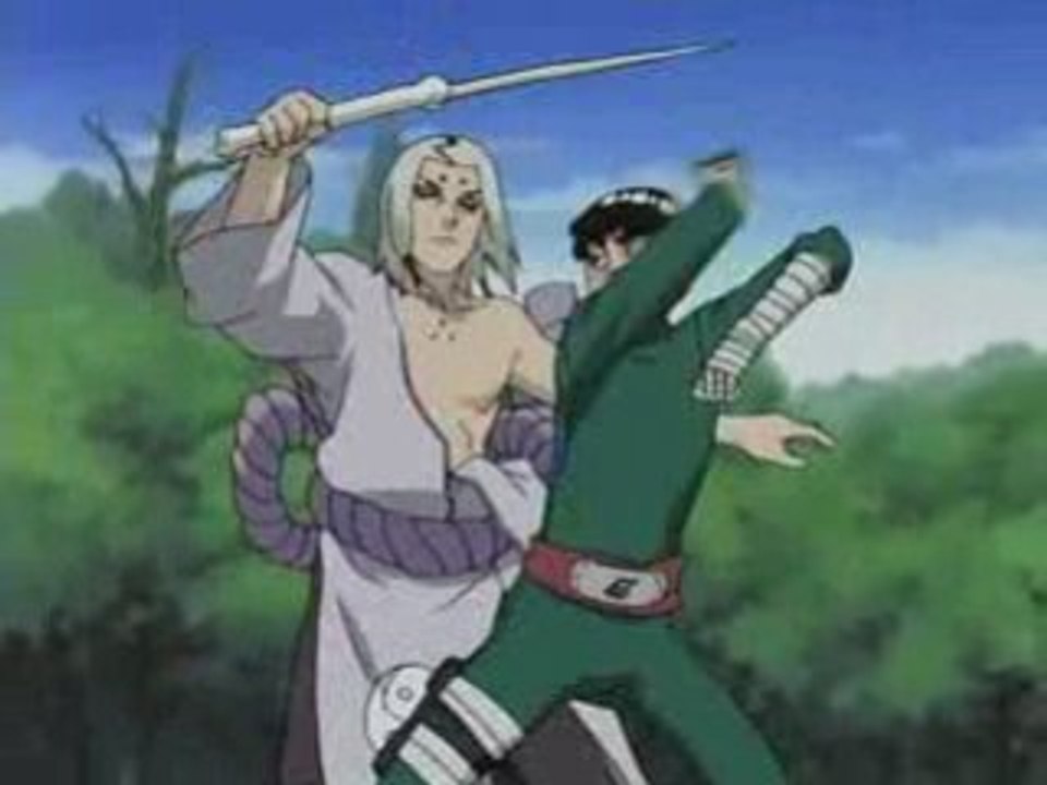 Rock Lee VS Kimimaru