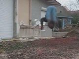 Séance salto B-boy Raph