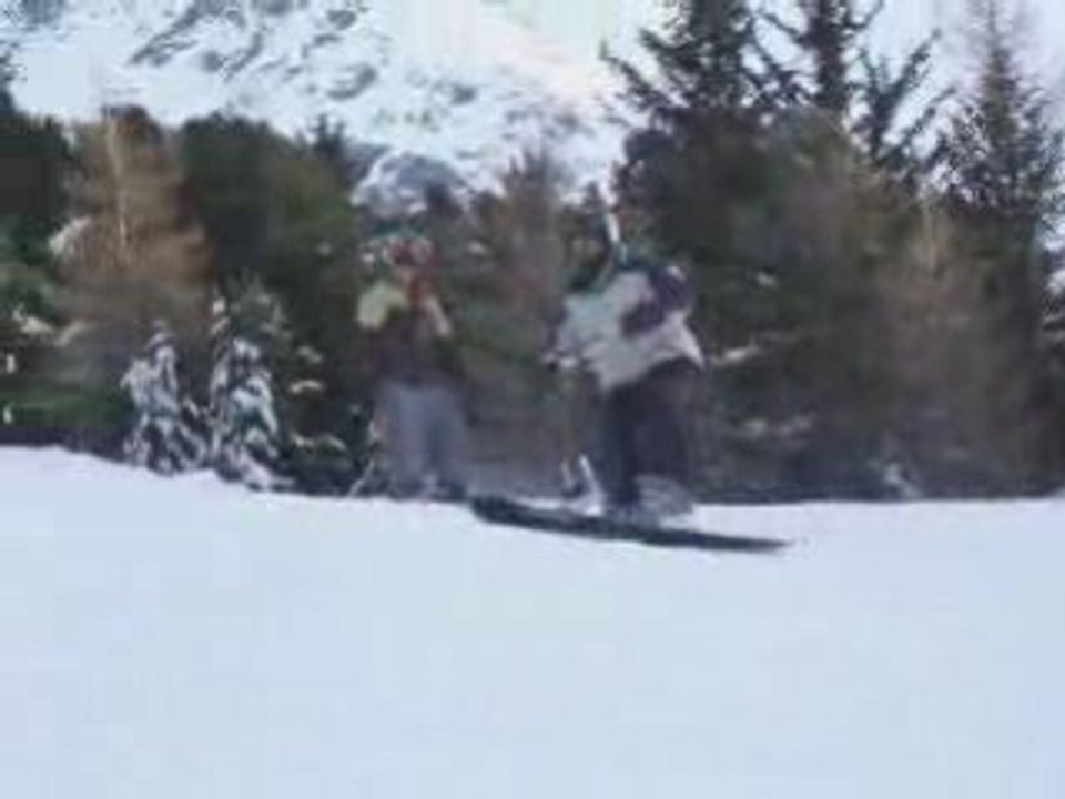 SnowX sulla neve