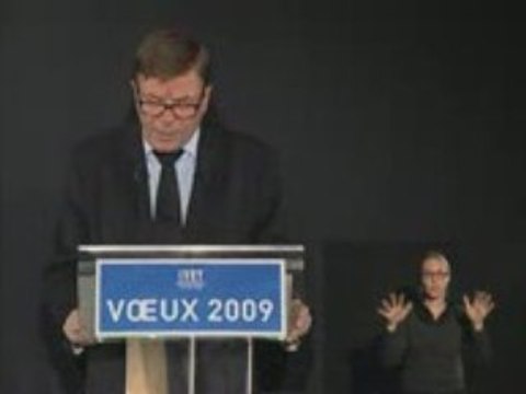 Voeux 2009 Discours de Pierre Gosnat Député maire d'Ivry