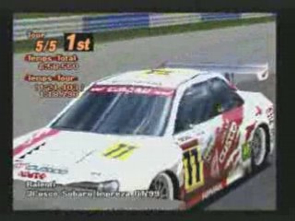 Gros bug sur gran turismo 2
