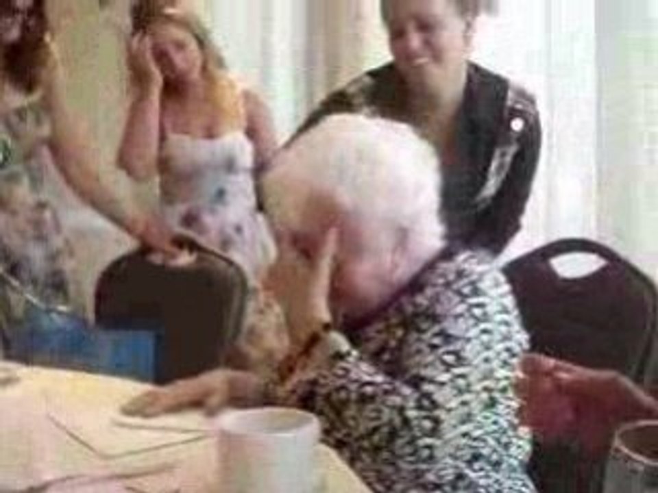 Sacré cadeau pour une mamie