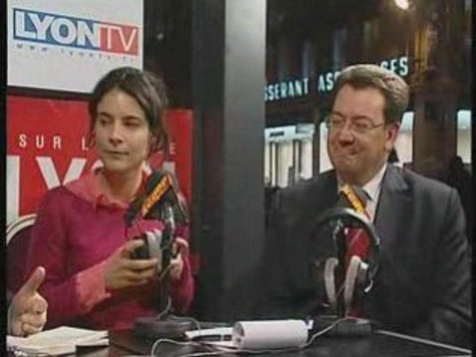 Débat politique Darne/Cochet au Grand Café des Négociants