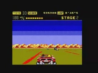 Outrun - Amstrad Cpc 6128