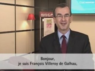 Message de François de Villeroy de Galhau