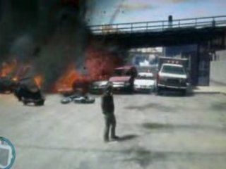 GTA IV - Explosions de voitures