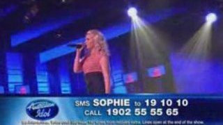 Sophie Paterson - Mr Jones - Australian Idol