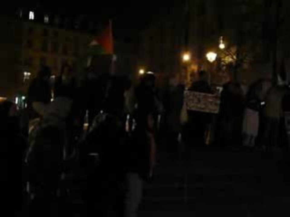 Rassemblement contre la barbarie sioniste (Paris) 9/01/09 p6