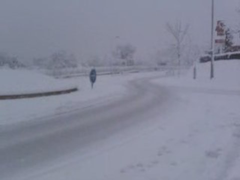 Marseille 7 Janvier 2009 : La neige