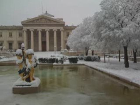 Marseille sous la neige le 7 janvier 2009