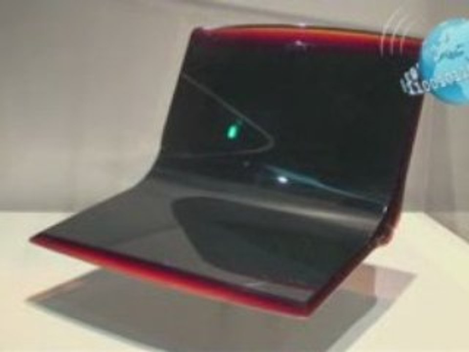 CES 2009 Sony Prototypes netbook, bracelet et livre OLED