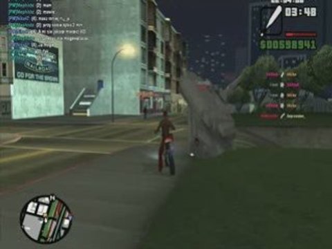 Bug sur gta San Andreas On Line