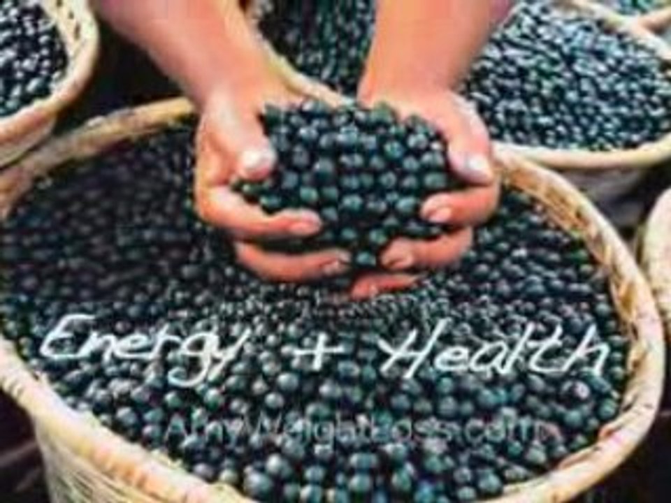 Acai berr pulp - My weight loss success video!