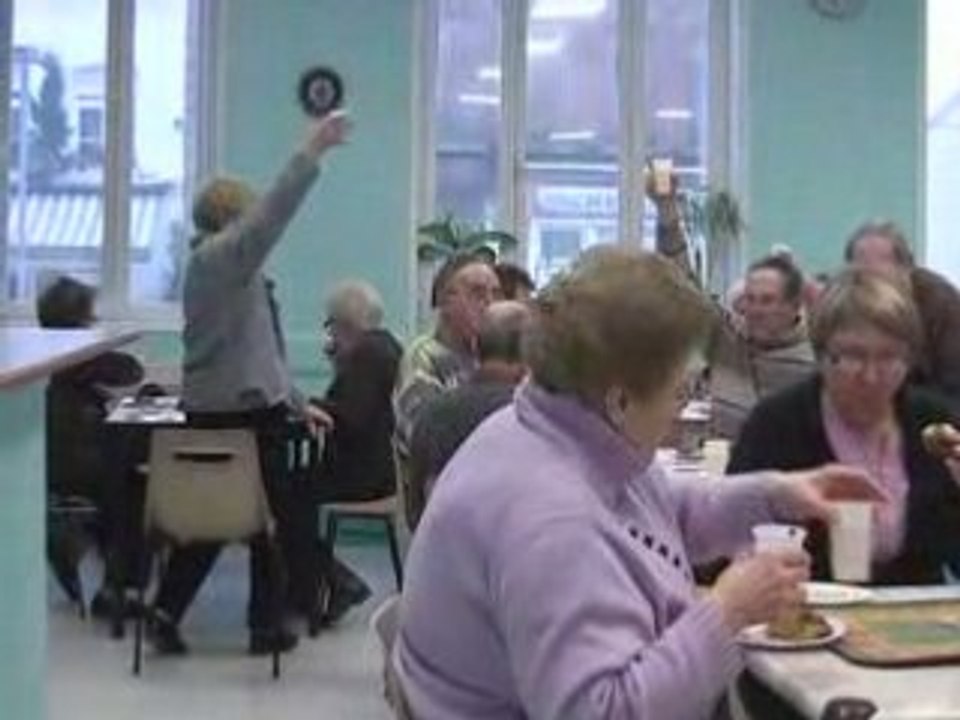 Galette des rois au club de l'âge d'or du Cateau