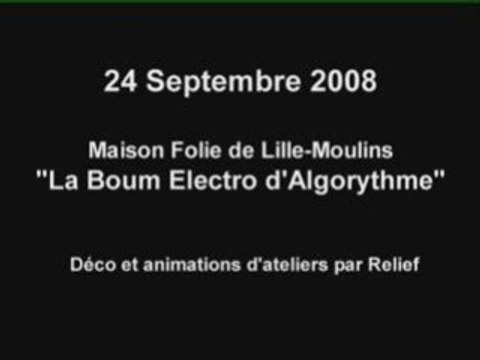 Boum Electro @ Maison Folie Lille Moulin