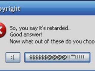 Copyright Claim Fake Error Slideshow