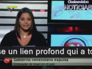 Hugo Chavez expulse l'ambassadeur d' israel