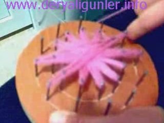 çivili çiçek yapımı - 1