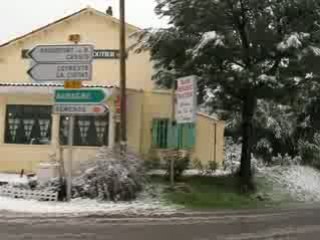 Le col de l'ange sous la neige part.1