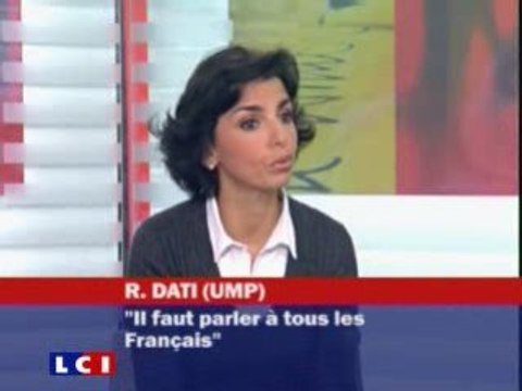 Lapsus de Rachida Dati