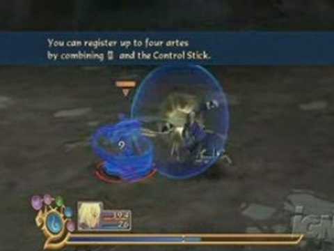 Tales of symphonia Dawn of the new world Gameplay Emil