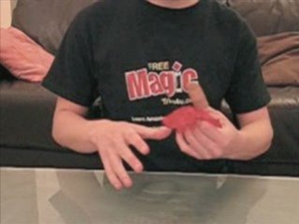 Thumb Tip Tricks - Vanishing Silk