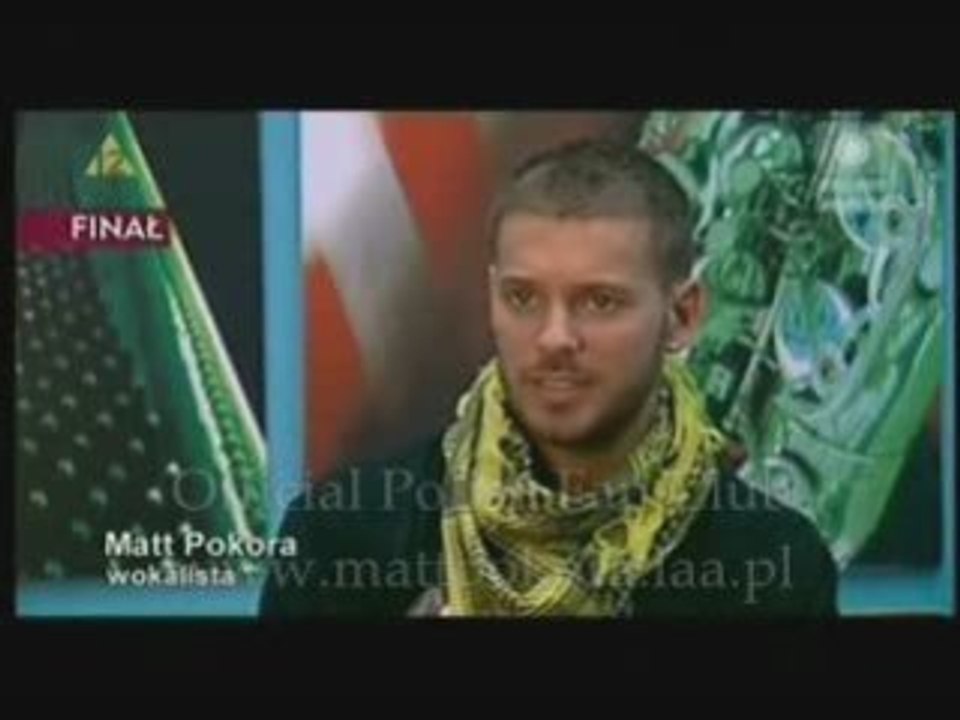 Matt Pokora  w Fabryce Gwiazd ( 24.11.2008)