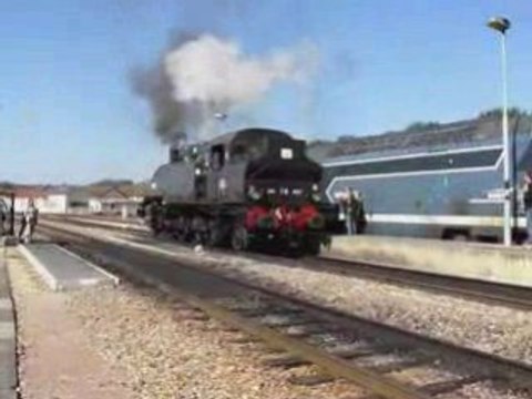 Festival vapeur avec la 141 TB 407 de l'AJECTA