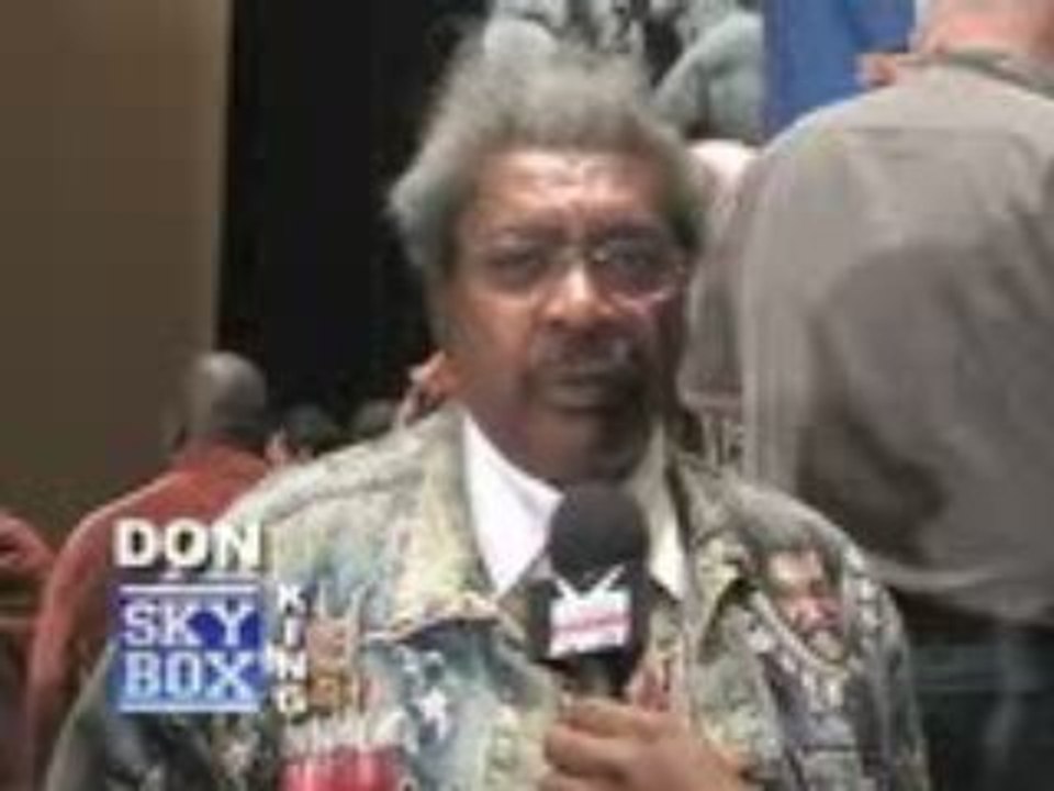 Don king on skybox