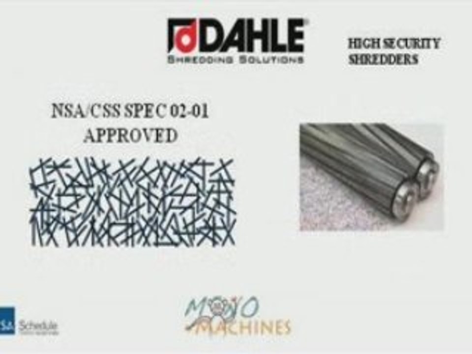 Dahle High Security Shredders - Tour