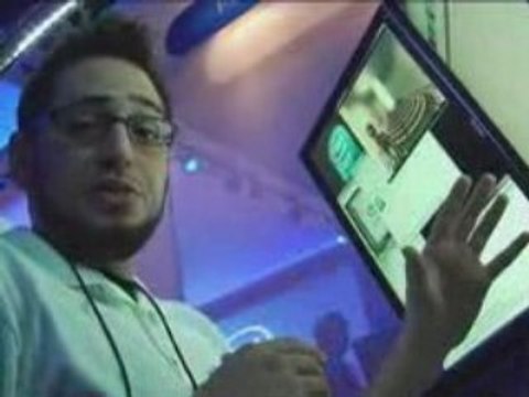 Gravitonus Ergonomic Workstation - ComputerTV at CES 2009