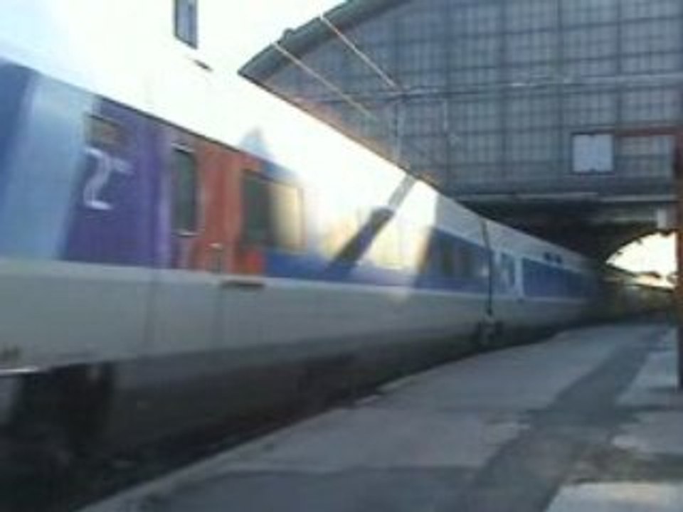 Départ TGV Atlantique