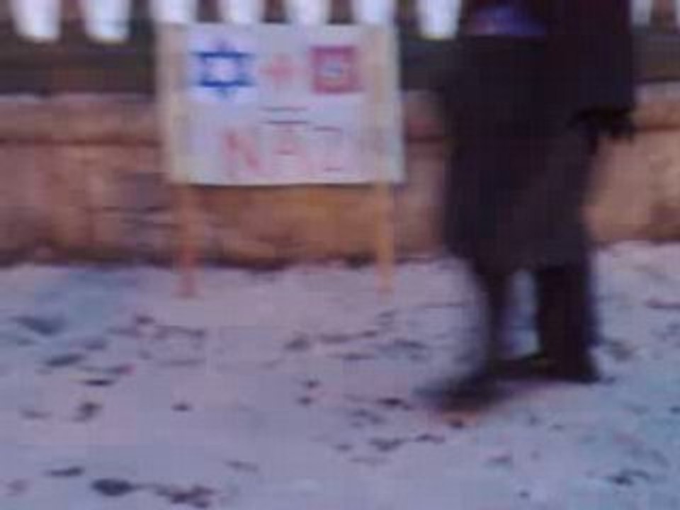 MANiFESTATiON POUR LA PALESTiNE 10 JANVIER 2009