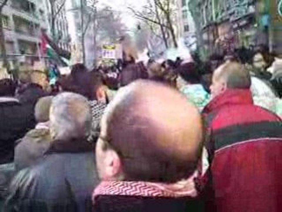 Manifestation à Lyon, pour une Palestine libre