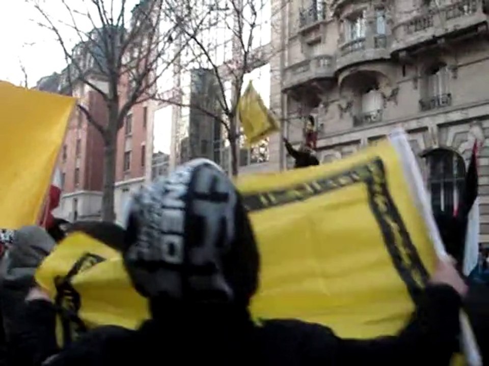 Manif de soutien à Gaza – Paris 10 janvier 2009