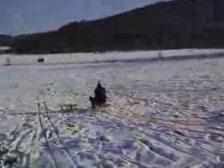 Emilie dans la neige