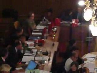 CONSEIL MUNICIPAL A LEVALLOIS PERRET AVEC P BALKANY