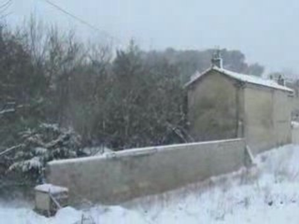 Saint Chamas Neige