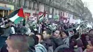 Manifestation Pro palestine soutient gaza