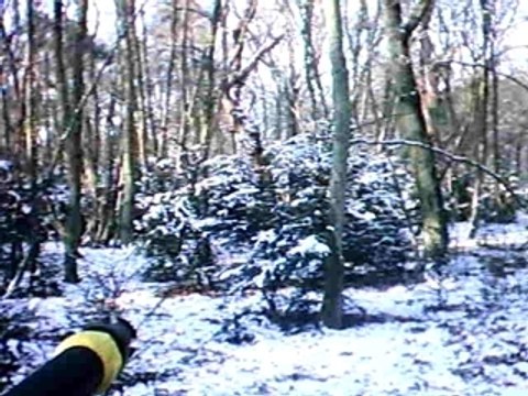 Ptite partie d'airsoft avec camera embarquée