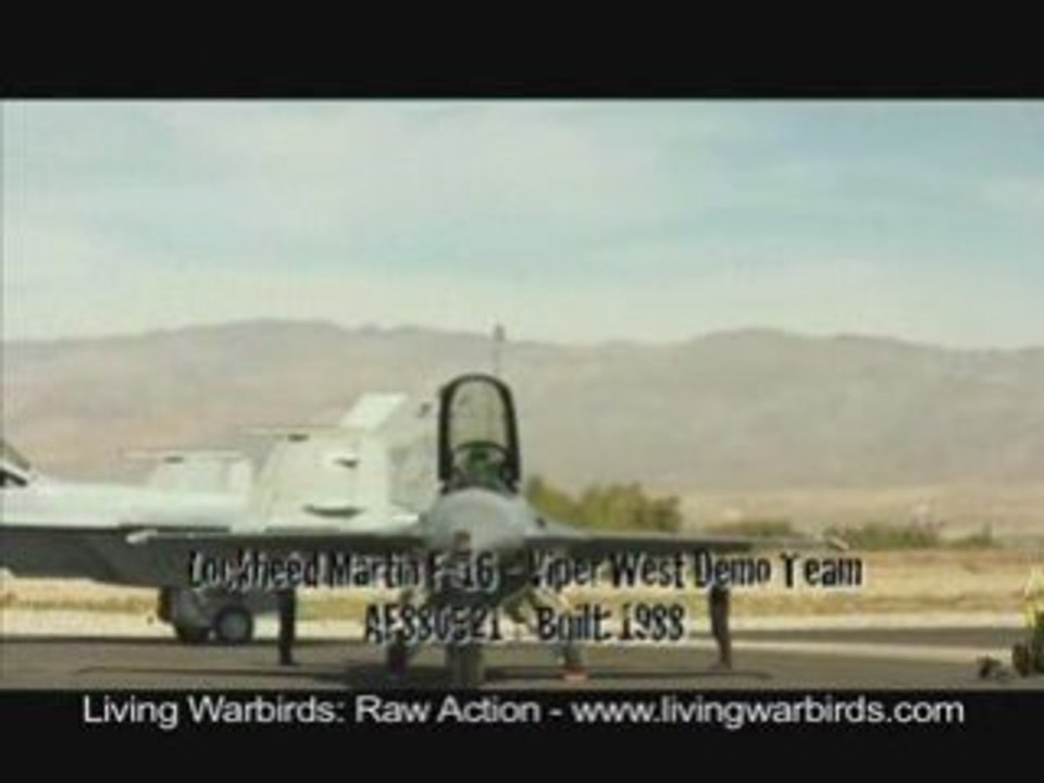 F-16 Falcon Viper West Demo Team